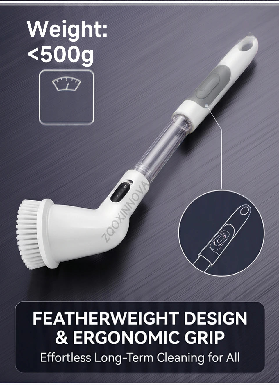 Nestlyra Cordless Multi-Surface Spin Scrubber
