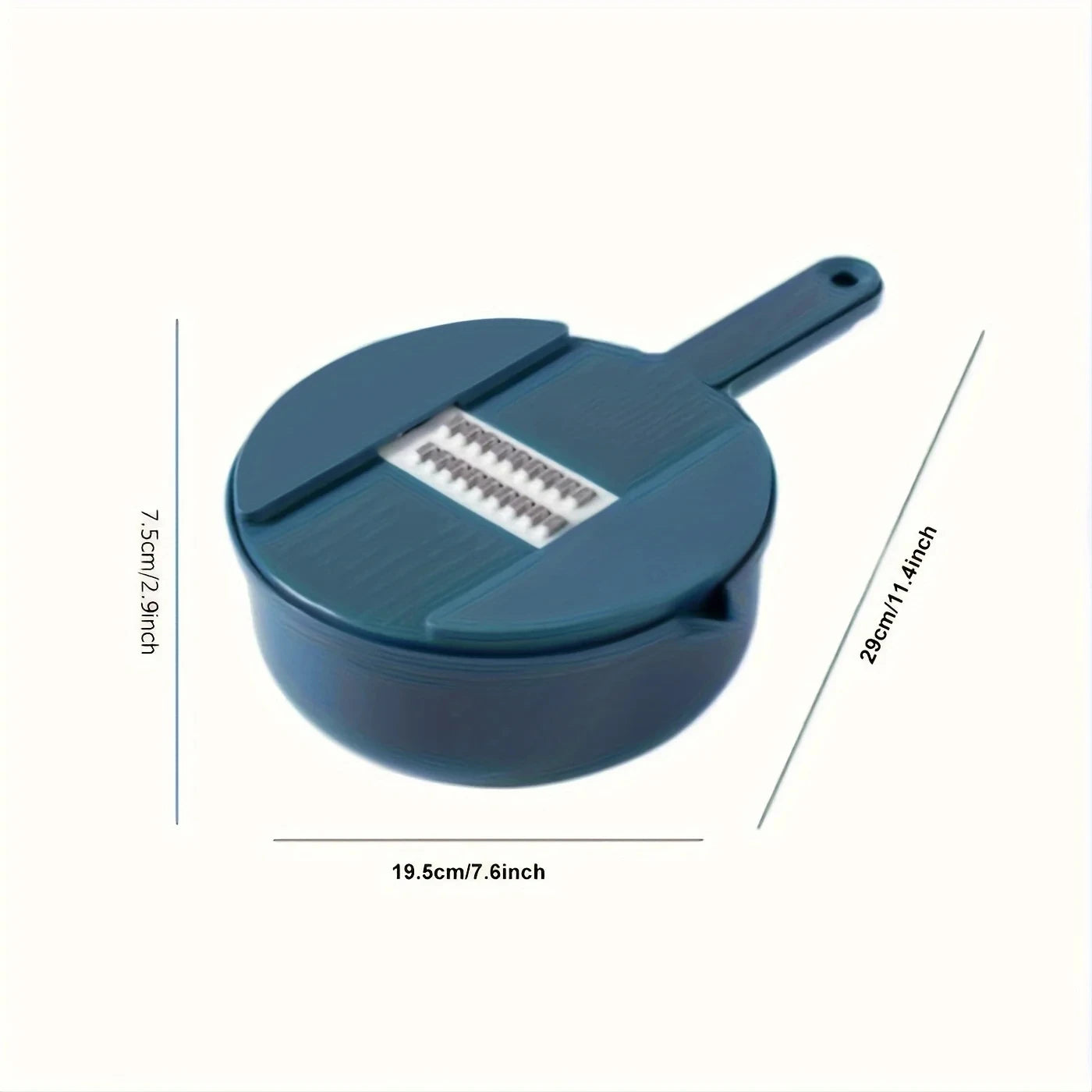 Multi-function kitchen slicer for vegetable preparation