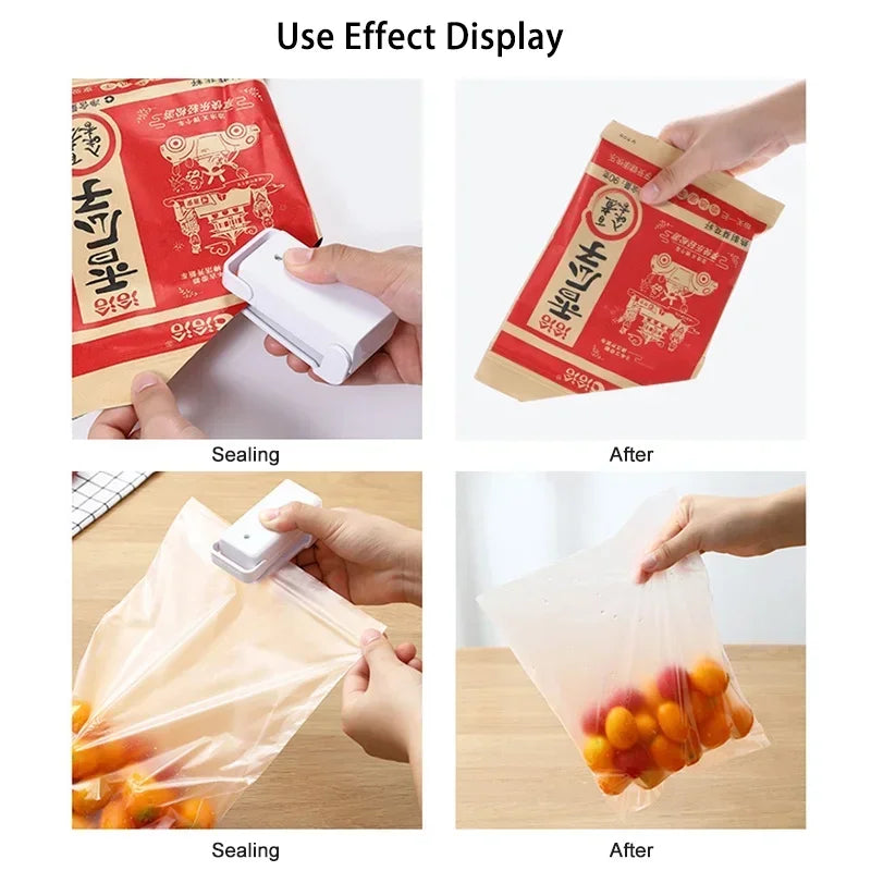 Portable Mini Heat Sealer for Food Storage Bags