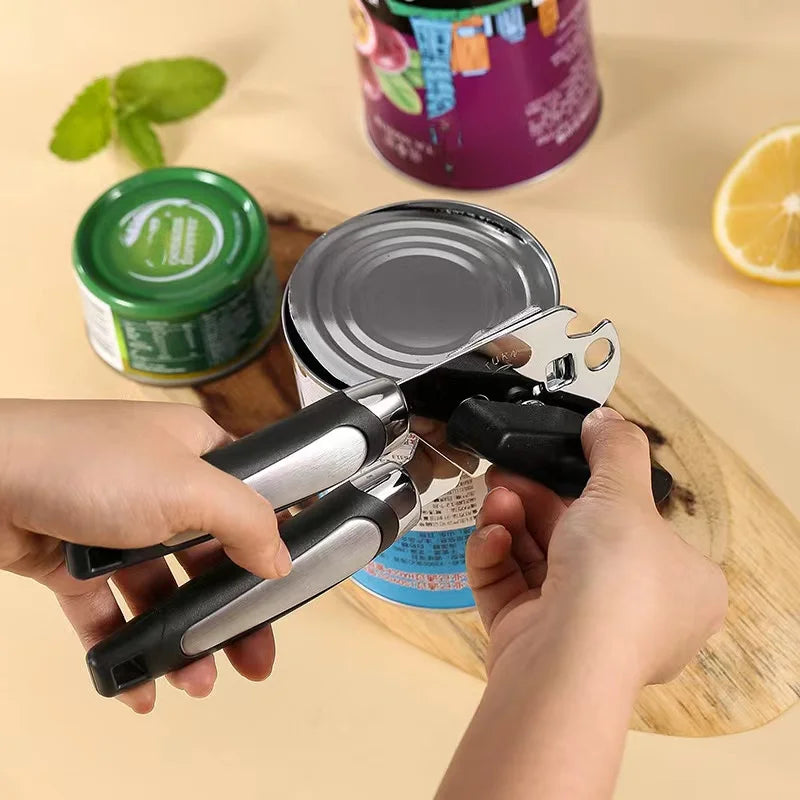 Stainless Steel Manual Can & Bottle Opener