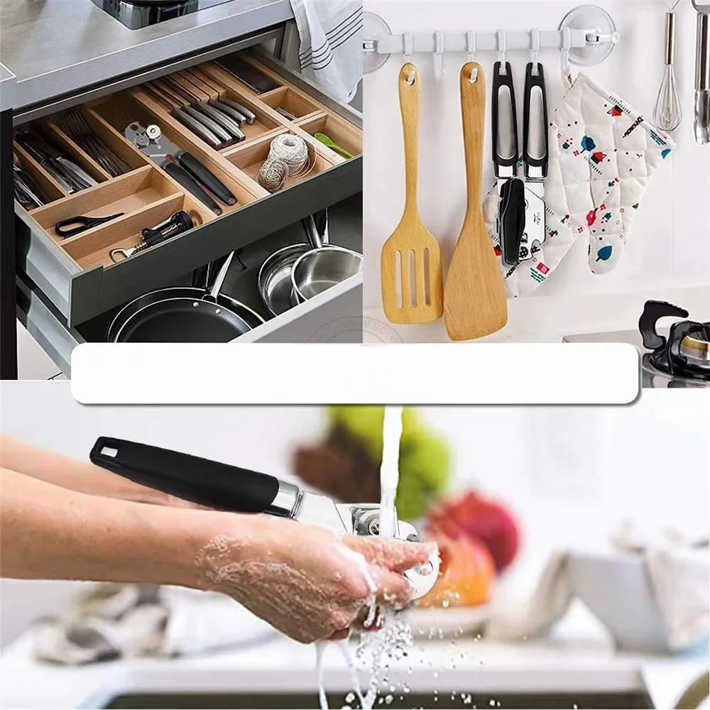 Stainless Steel Manual Can & Bottle Opener