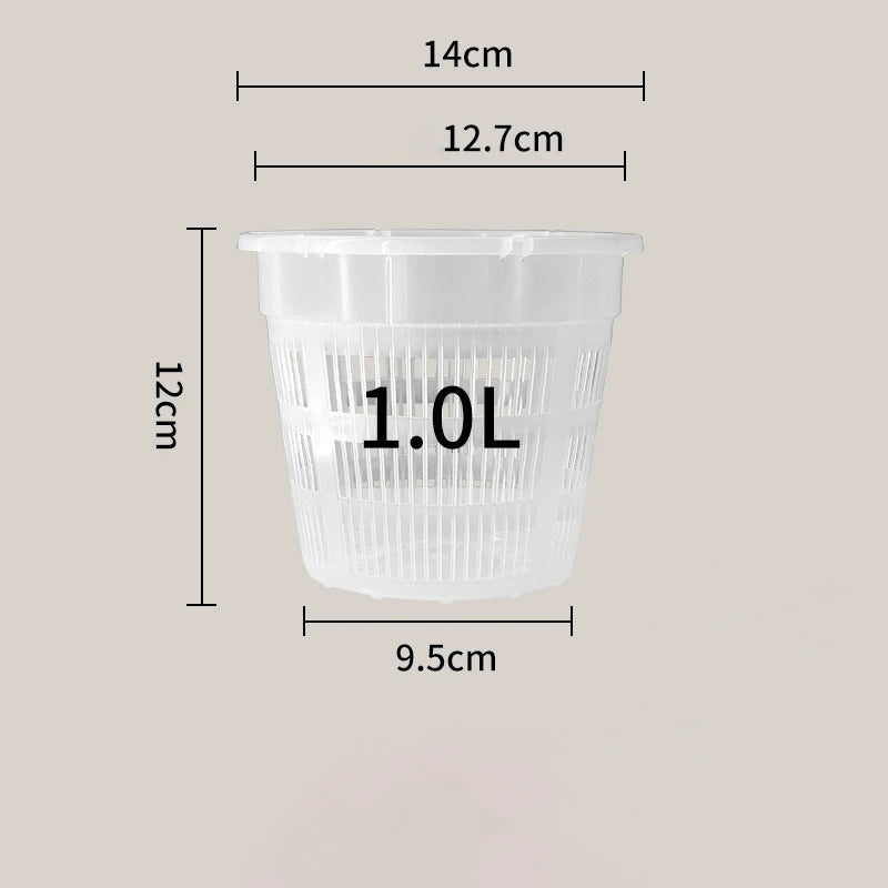 Clear Breathable Orchid Pot