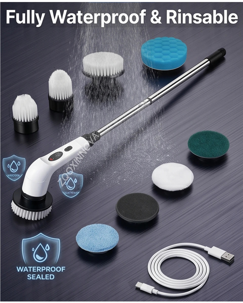 Nestlyra Cordless Multi-Surface Spin Scrubber
