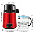4L Stainless Steel Countertop Water Distiller