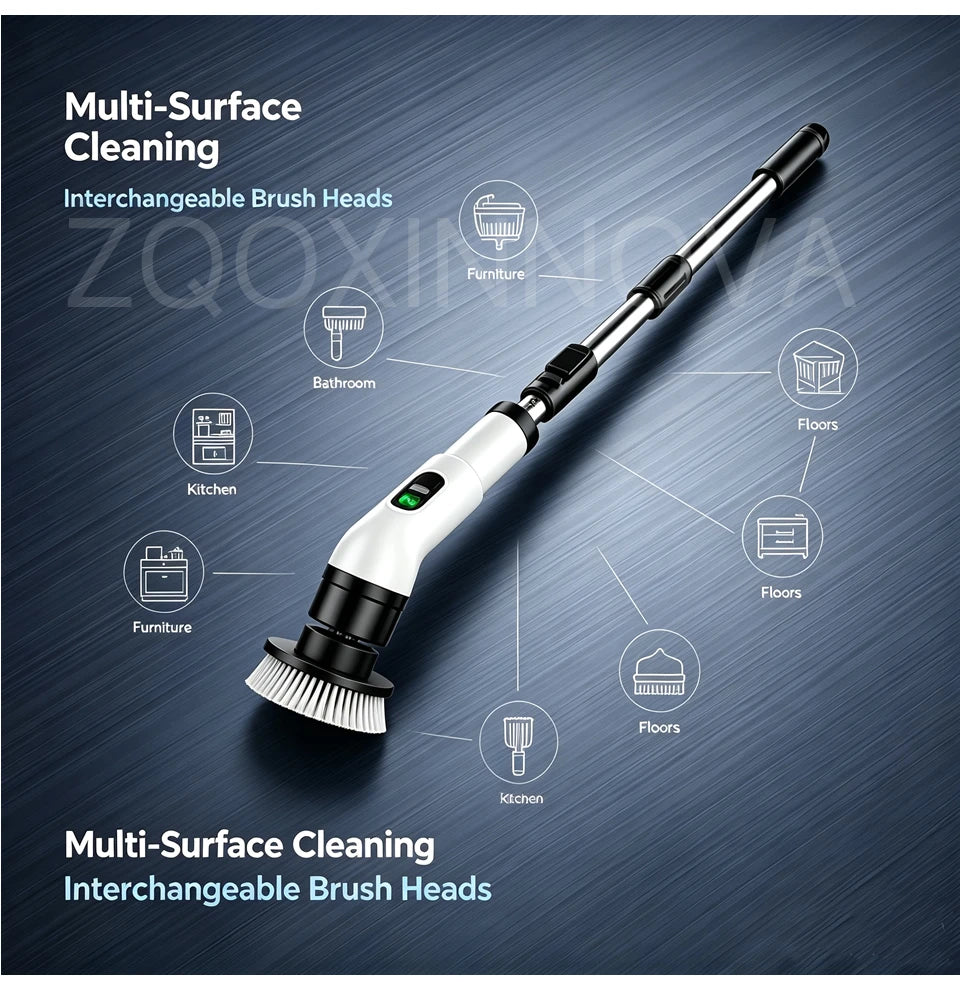 Nestlyra Cordless Multi-Surface Spin Scrubber