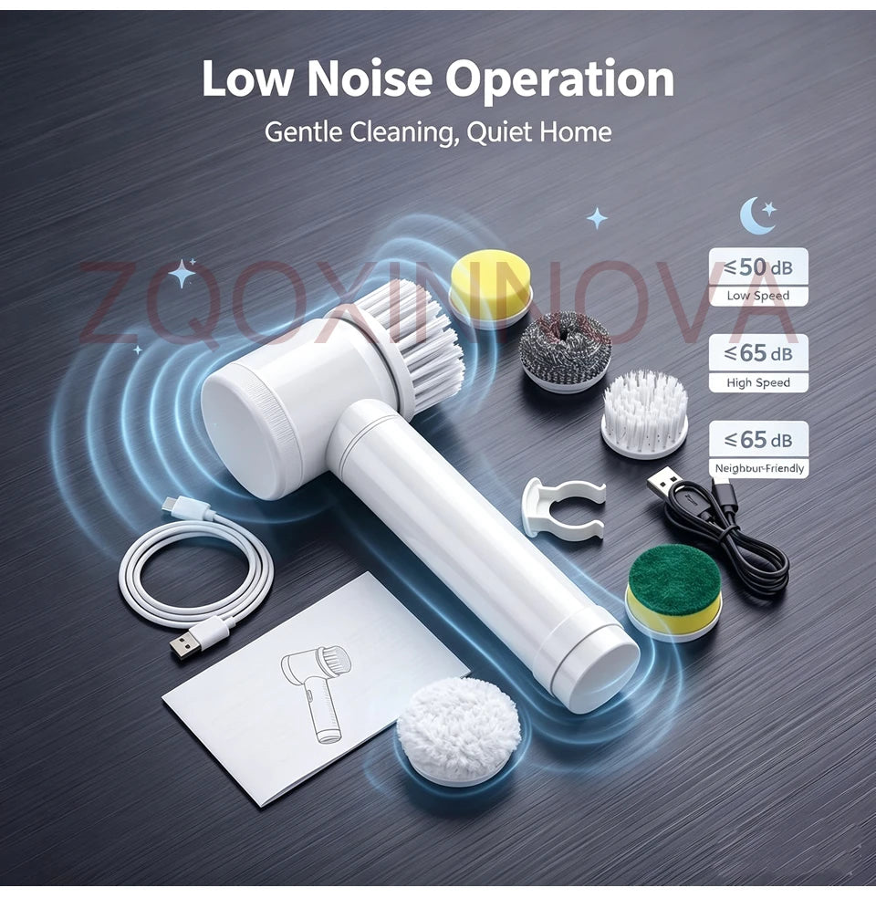 Nestlyra Cordless Multi-Surface Spin Scrubber