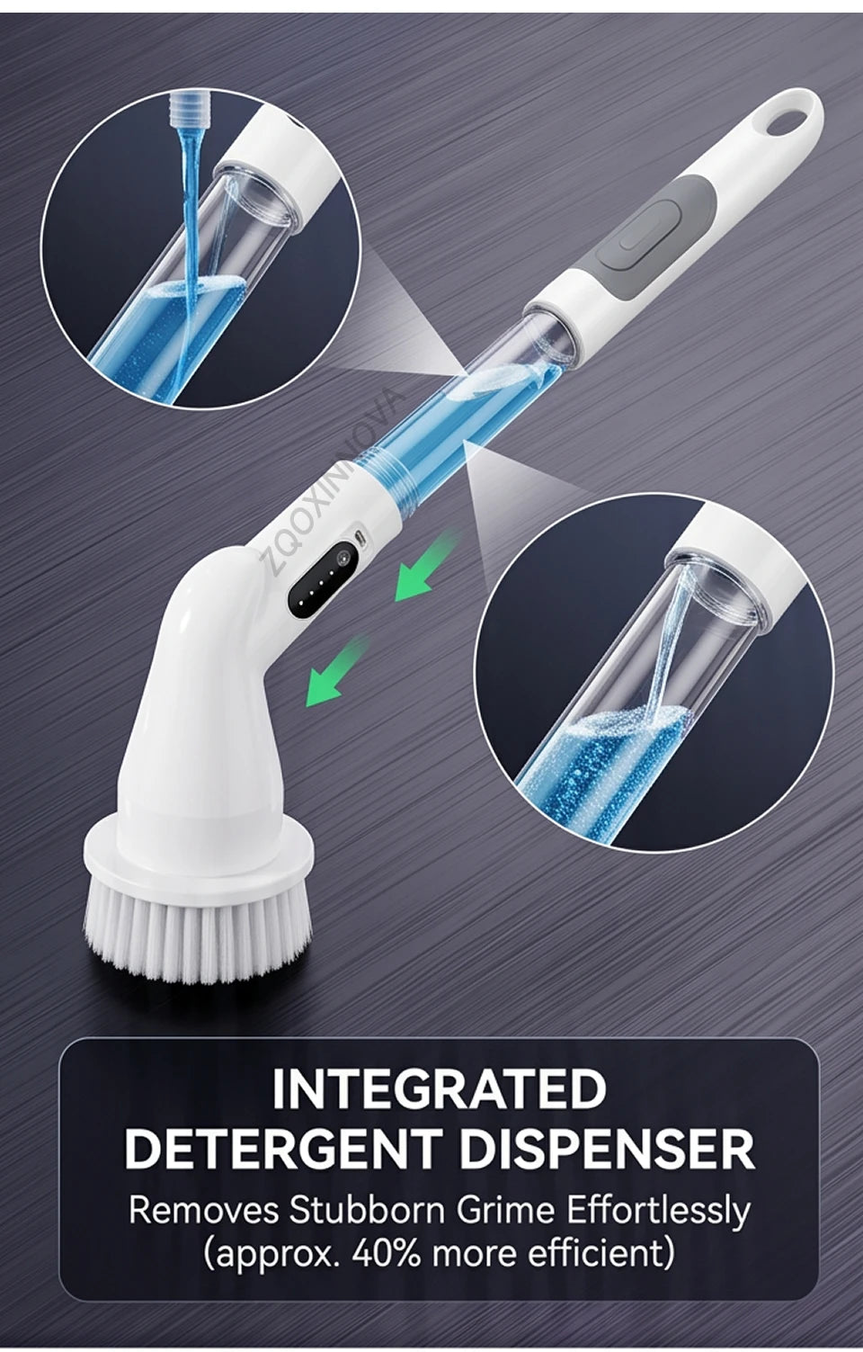 Nestlyra Cordless Multi-Surface Spin Scrubber