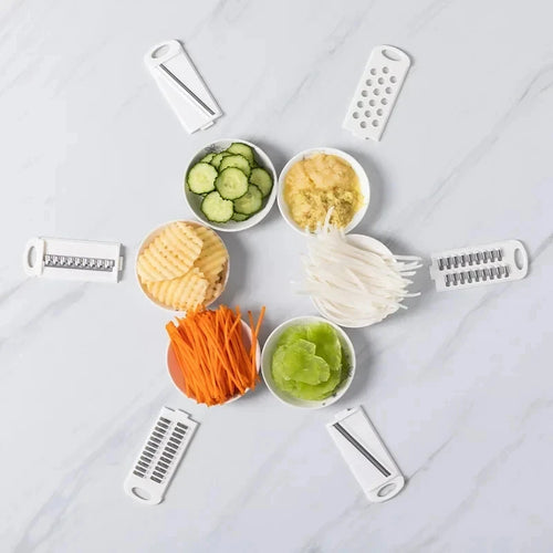 Manual vegetable chopper and slicer kitchen tool