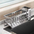 Stainless Steel Sink Sponge Holder & Drain Rack