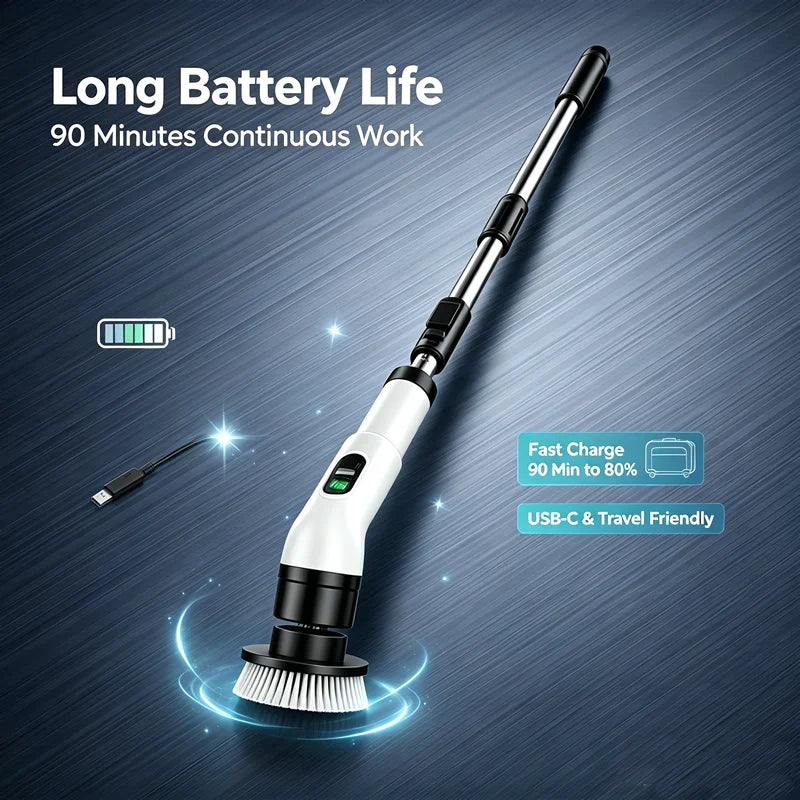 Nestlyra Cordless Multi-Surface Spin Scrubber