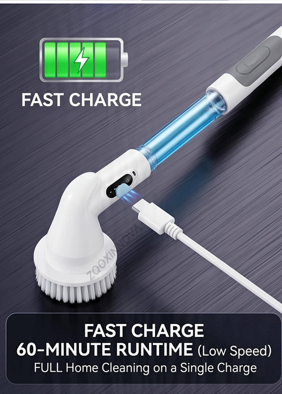 Nestlyra Cordless Multi-Surface Spin Scrubber