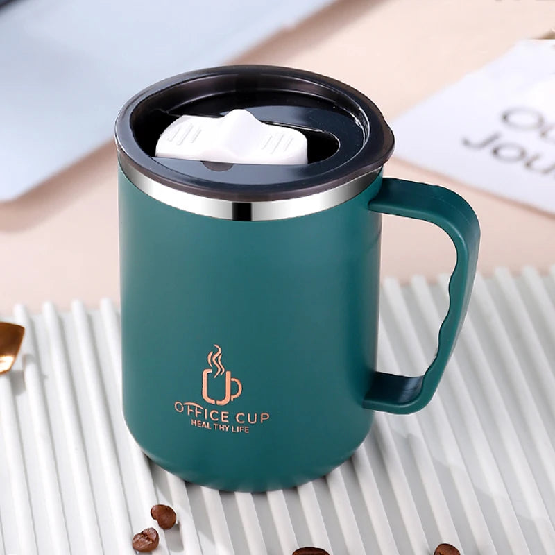 Insulated Stainless Steel Water Bottle with Handle – 500 ml