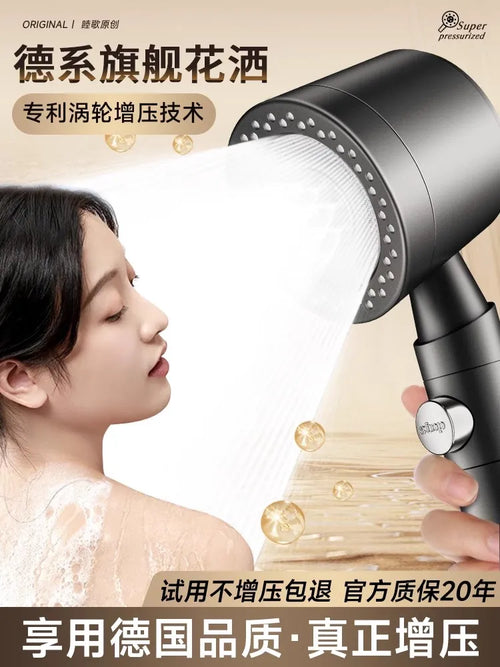 Nestlyra 6-Mode Shower Head & Accessories
