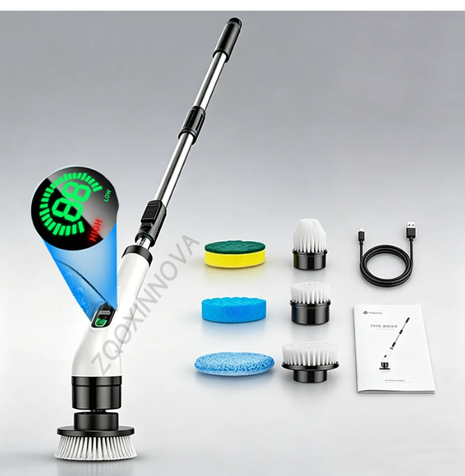 Nestlyra Cordless Multi-Surface Spin Scrubber