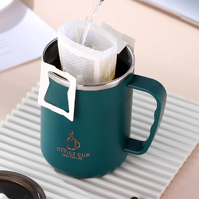 Insulated Stainless Steel Water Bottle with Handle – 500 ml