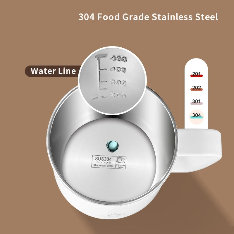 Insulated Stainless Steel Water Bottle with Handle – 500 ml
