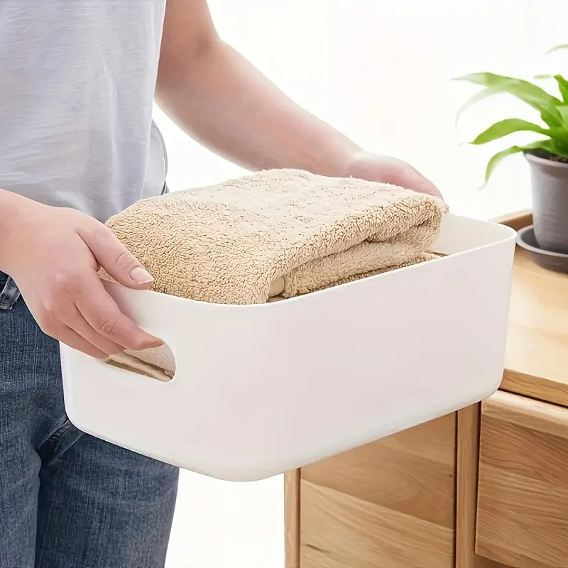 Stackable Kitchen & Bathroom Storage Box Set – 5 Pieces