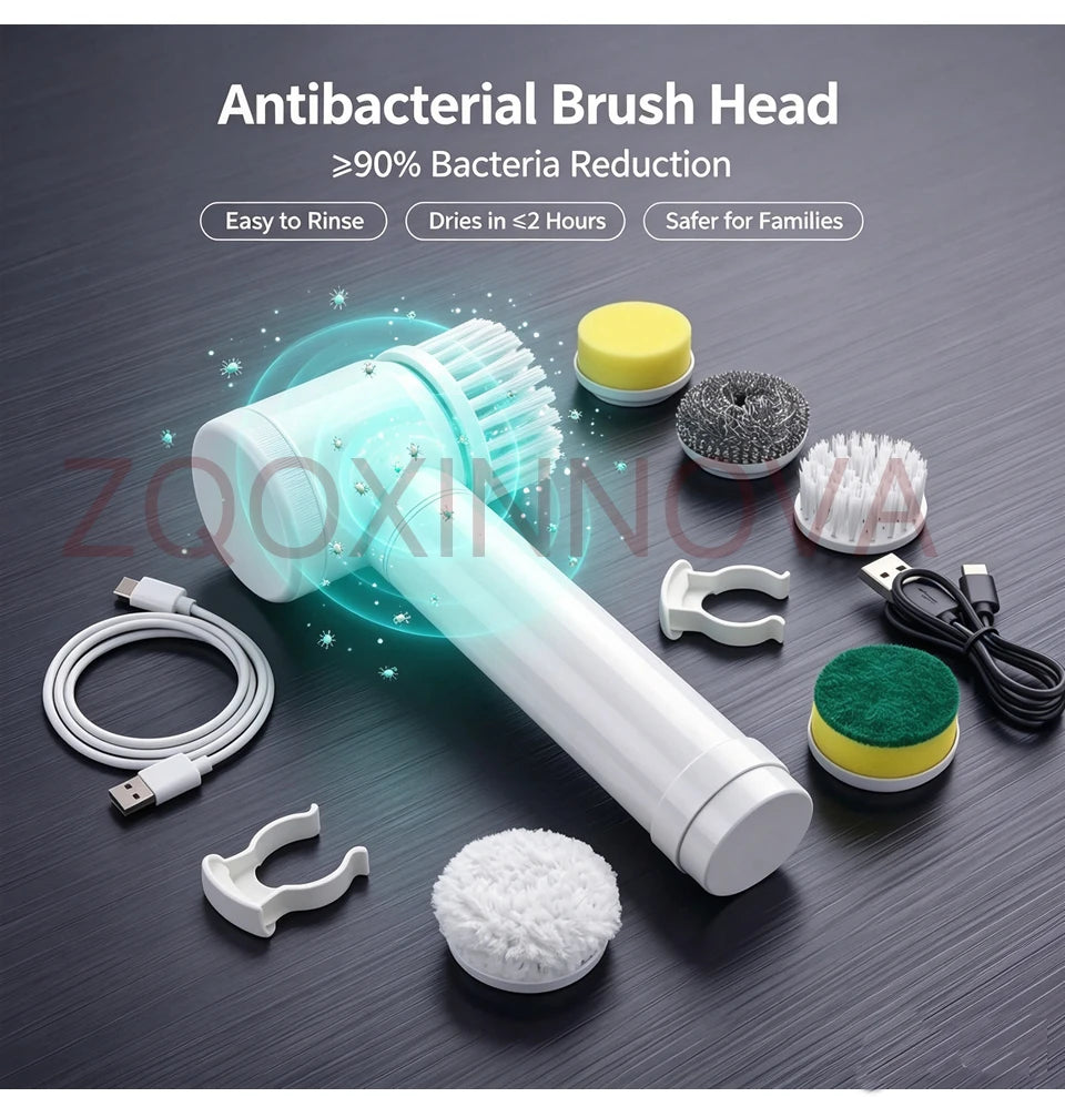 Nestlyra Cordless Multi-Surface Spin Scrubber