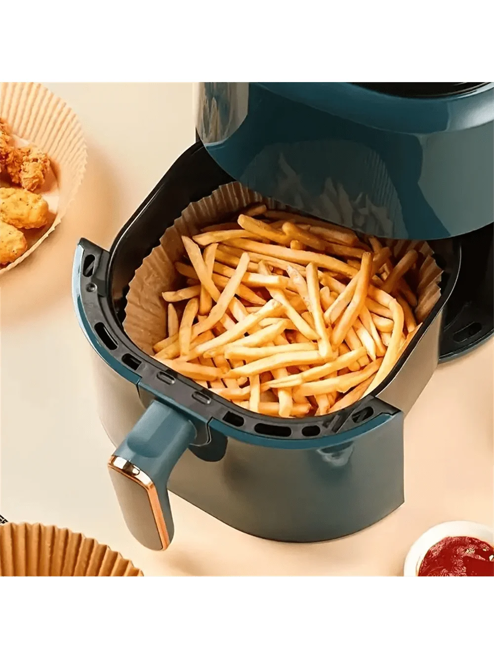 Disposable Air Fryer Paper Liners – 50 or 100 Pack