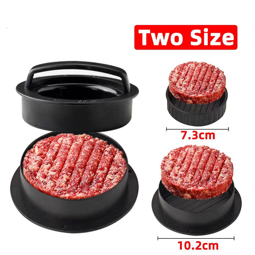 3-in-1 Burger Press with Mini Patty Mold