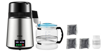 4L Stainless Steel Countertop Water Distiller
