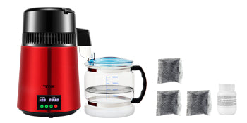 4L Stainless Steel Countertop Water Distiller